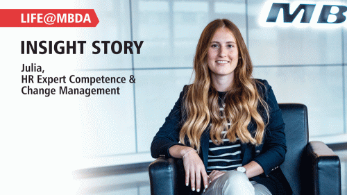 Julia, HR Expert Change & Competence Management Karriereportal MBDA